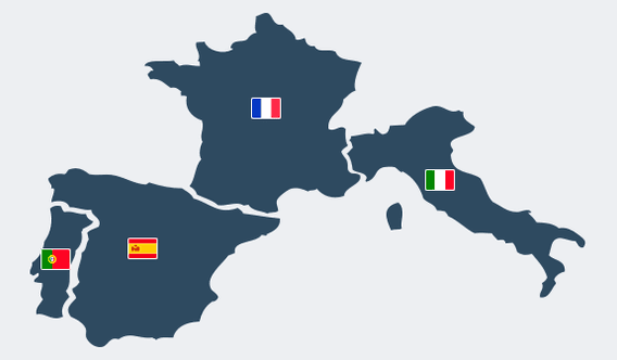 esp - port - Italie