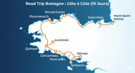 itineraire-road-trip-bretagne-carte